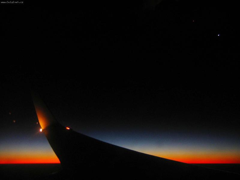 Foto: sv�t�n� nad Afrikou-z letadla